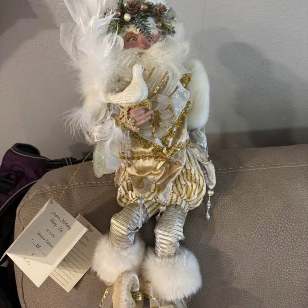 Mark Roberts Aspen Limited Edition Holiday Fairy in box, Large, 150 of 2000 - Picture 7 of 8